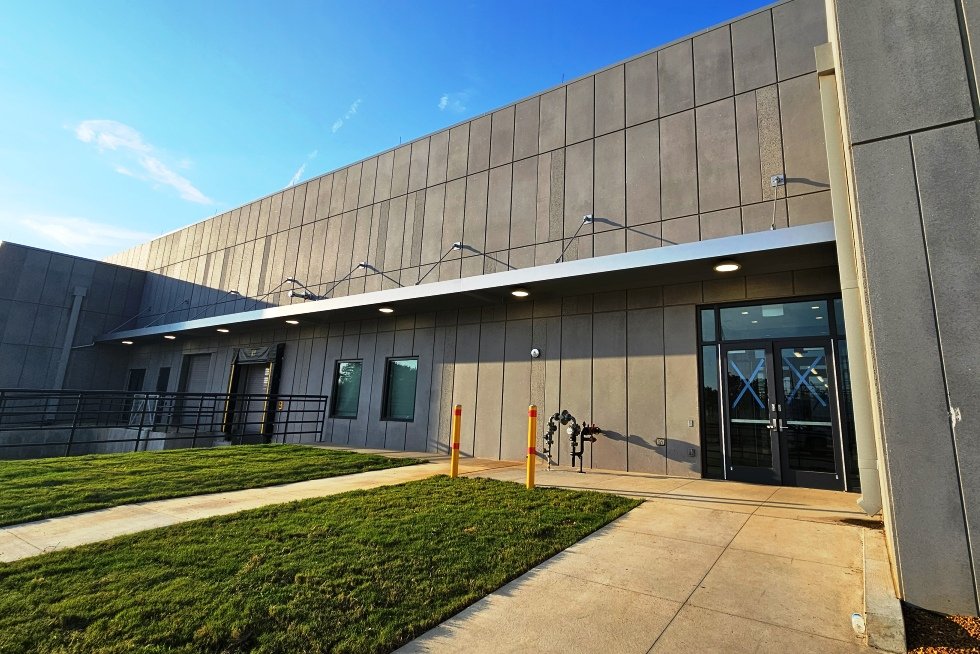 Back of house service area and loading dock. 